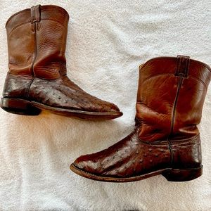 Larry Mahan Ostrich boots
